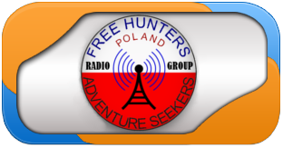 ON THE AIRWAVES (na falach eteru)

Free Hunters Poland & Adventure Seekers
Polish Radio dx Group HF and CB
FOXTROT HOTEL

Polska Grupa Radiowa dx KF i CB
www.freehunters.pl